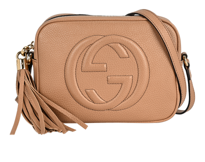 Soho Disco, &pound;495, Handbags, Beige, Leather, Front view